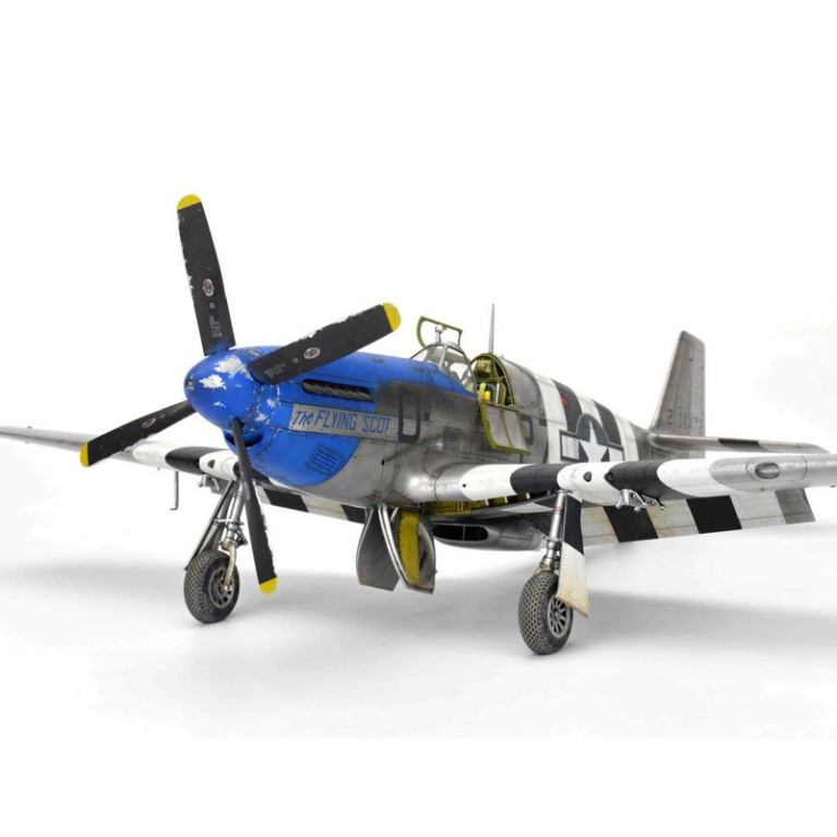 Avion de combat Overlord: D-DAY Mustangs / P-51B WWII 1/48 Dual Combo édition limitée Eduard 11181 - Maketis