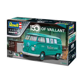 Voiture Combi VW T1 spécial 150 ans de Vaillant 1/24 Revell 05648 - Maketis