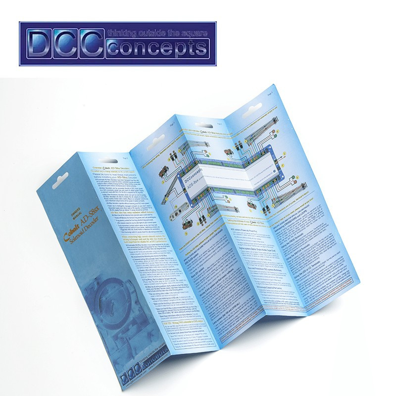 Décodeur DCC spécial moteur aiguillage à solénoïdes (x 8) DCCconcepts DCD-ADS-8sx