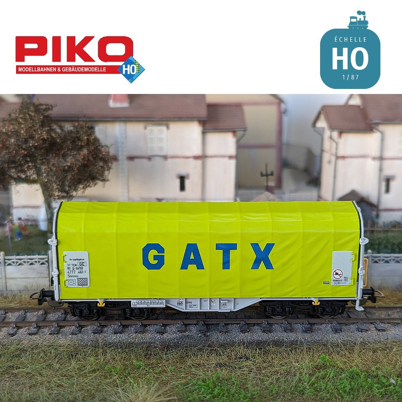 Wagon bâché type Shimmns GATX Ep VI HO Piko 58958 - Maketis