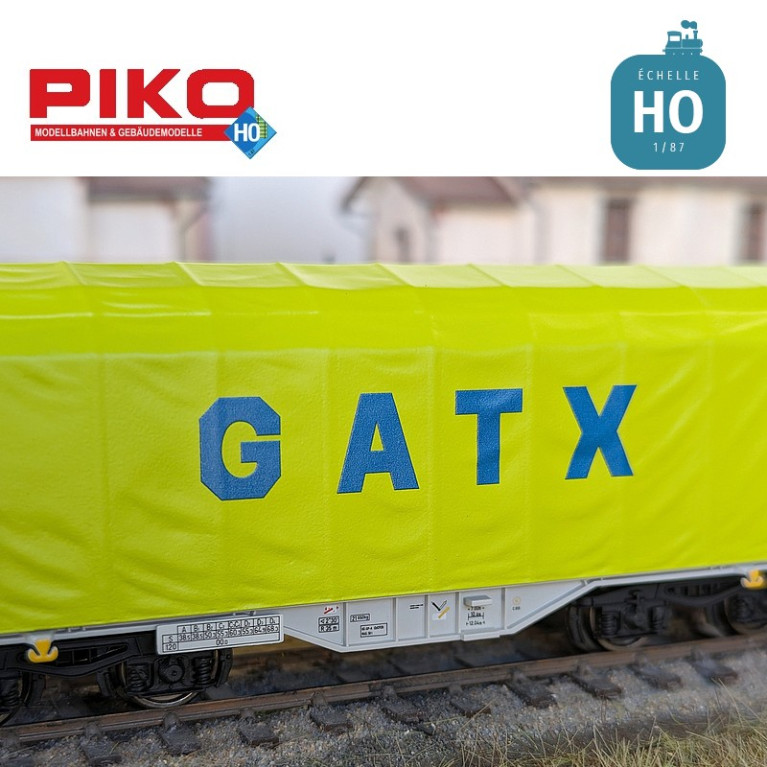 Wagon bâché type Shimmns GATX Ep VI HO Piko 58958 - Maketis