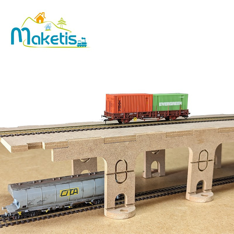 Upper platforms 29,5x29,5cm for positive relief 4 dividable heights MOD20210