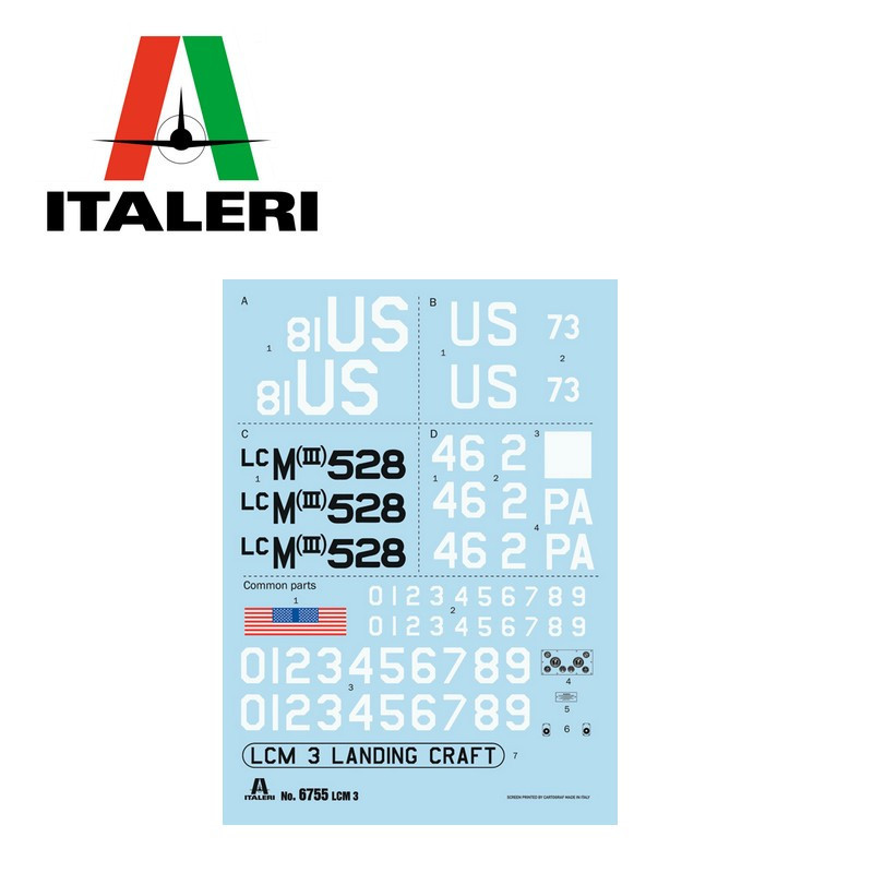 Engin de débarquement LCM 3 WWII 1/35 Italeri 6755 - Maketis