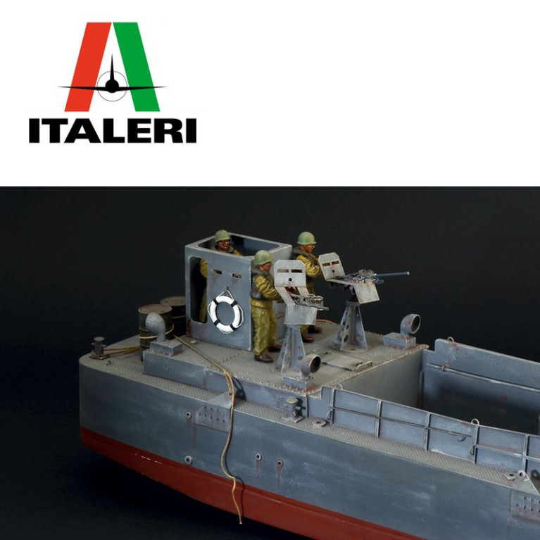 Engin de débarquement LCM 3 WWII 1/35 Italeri 6755 - Maketis Engin de débarquement LCM 3 WWII 1/35 Italeri 6755 - Maketis