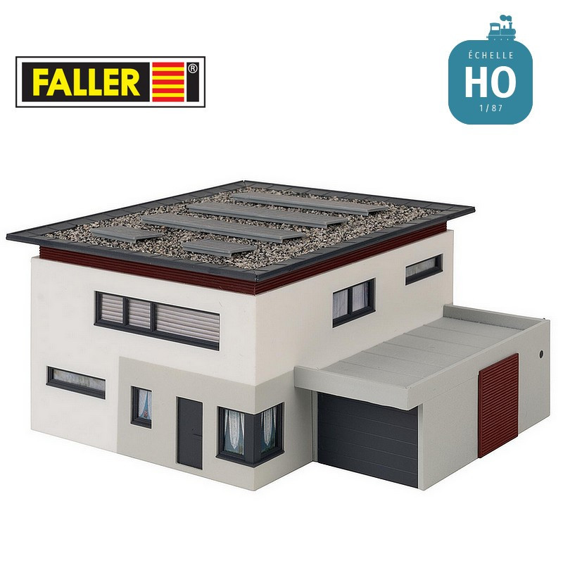 Habitation moderne WeberHaus Villa HO Faller 130638 - Maketis