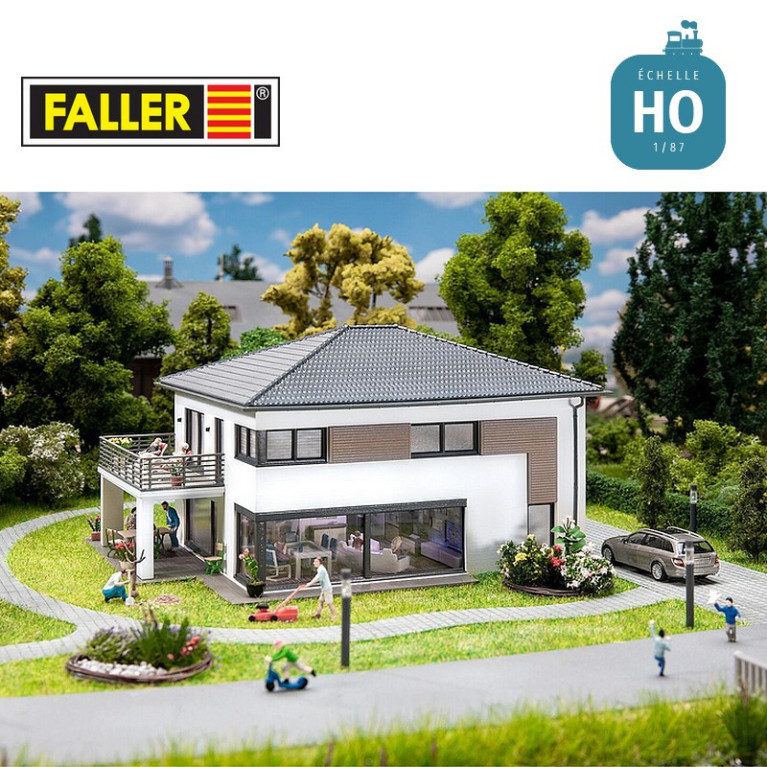 Habitation moderne WeberHaus CityLife HO Faller 130639 Habitation moderne WeberHaus CityLife HO Faller 130639