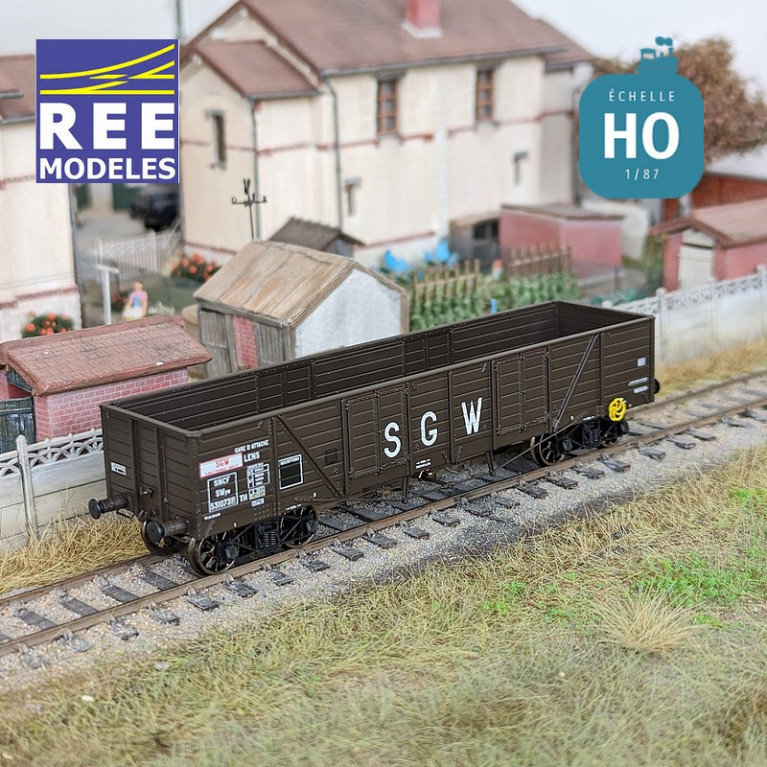 Wagon tombereau TP SGW Ep III HO REE WB-853 - MAKETIS Wagon tombereau TP SGW Ep III HO REE WB-853 - MAKETIS