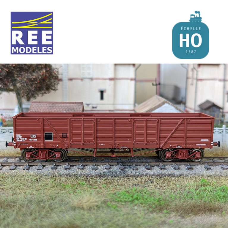 Wagon tombereau TP SNCF Ep IV HO REE WB-857 - MAKETIS