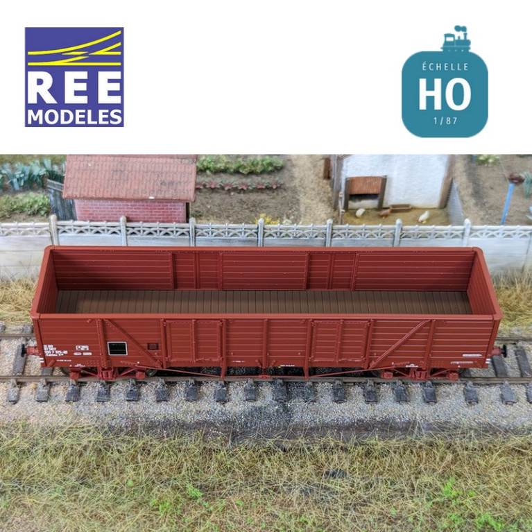 Wagon tombereau TP SNCF Ep IV HO REE WB-857 - MAKETIS