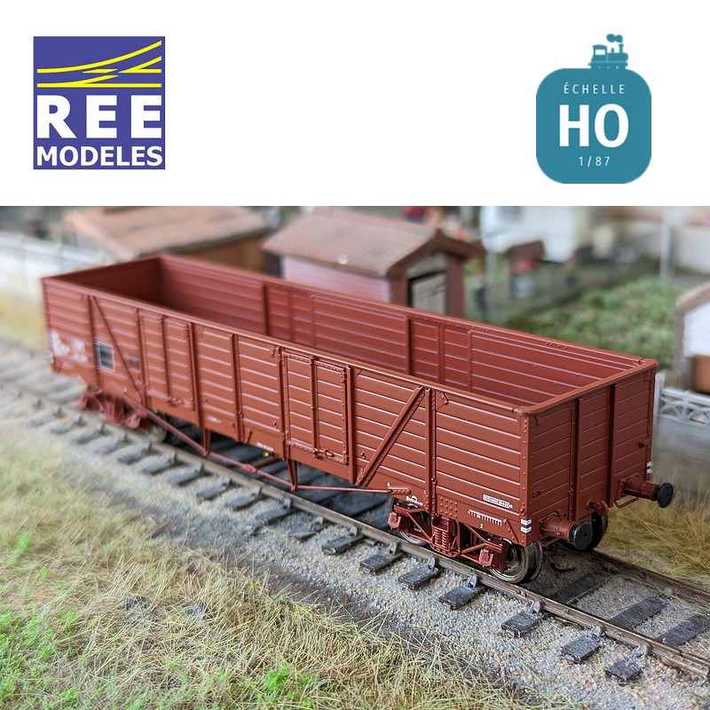 Wagon tombereau TP SNCF Ep IV HO REE WB-857 - MAKETIS