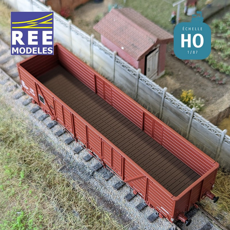 Wagon tombereau TP SNCF Ep IV HO REE WB-857 - MAKETIS
