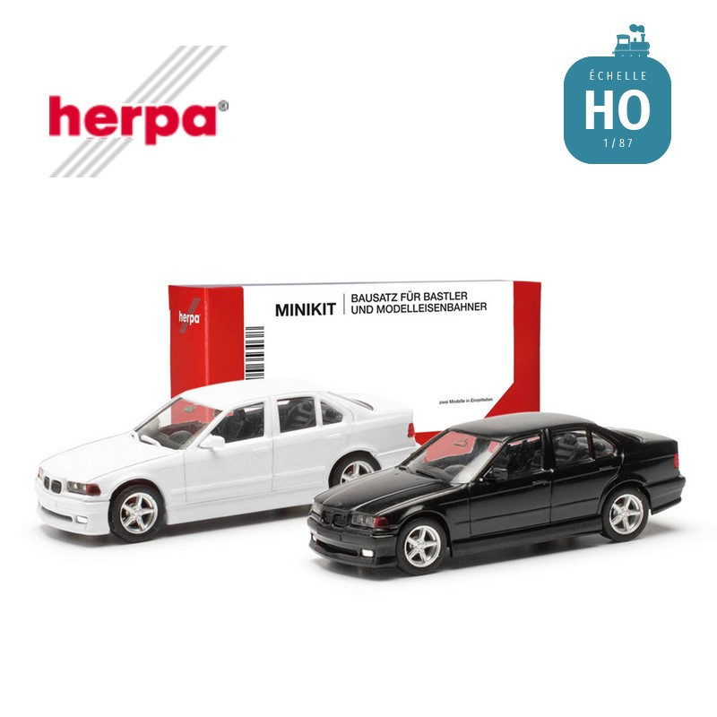 Voitures BMW Série 3 E36 AC Schnitzer 2 pcs MiniKit HO Herpa 013925 - Maketis