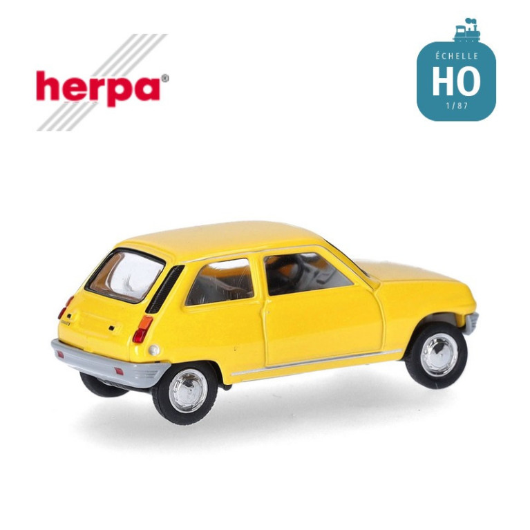 Voiture Renault R5 jaune HO Herpa 024457-002