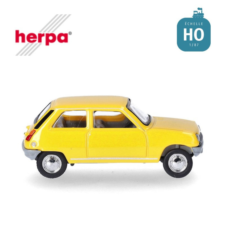 Voiture Renault R5 jaune HO Herpa 024457-002