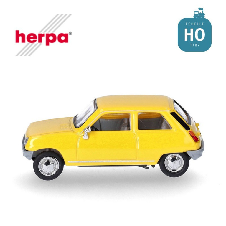 Voiture Renault R5 jaune HO Herpa 024457-002