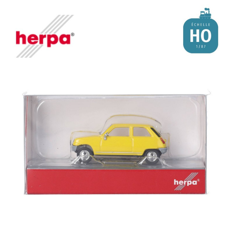 Voiture Renault R5 jaune HO Herpa 024457-002