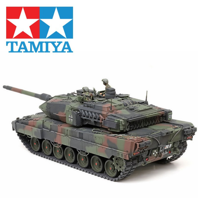 Char d'assaut allemand Leopard 2 A7V 1/35 Tamiya 35387 - Maketis