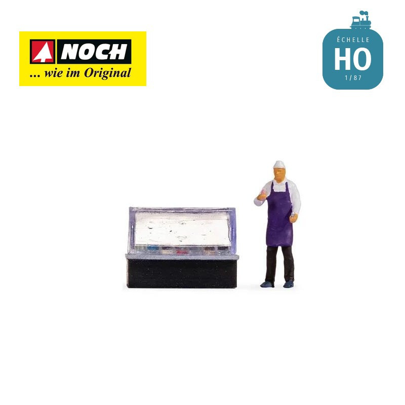 Tiny-Scenes «Comptoir de glaces » HO Noch 16511 - Maketis