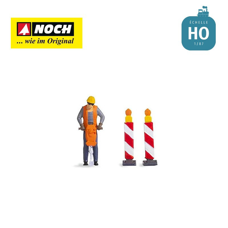 Tiny-Scenes « Travaux routiers » HO Noch 16521 - Maketis