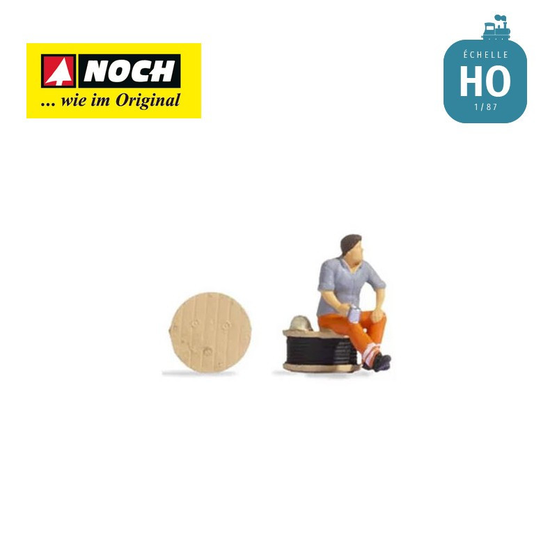 Tiny-Scenes « Pause café » HO Noch 16530