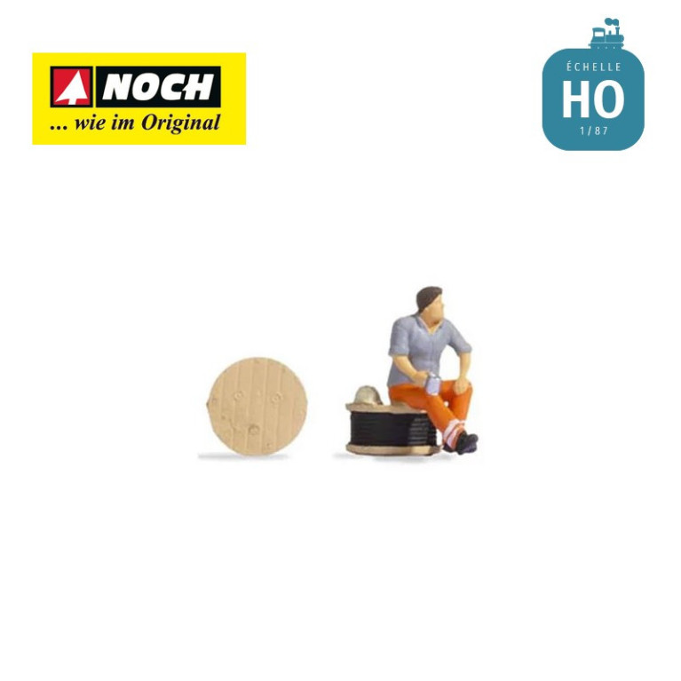 Tiny-Scenes « Pause café » HO Noch 16530