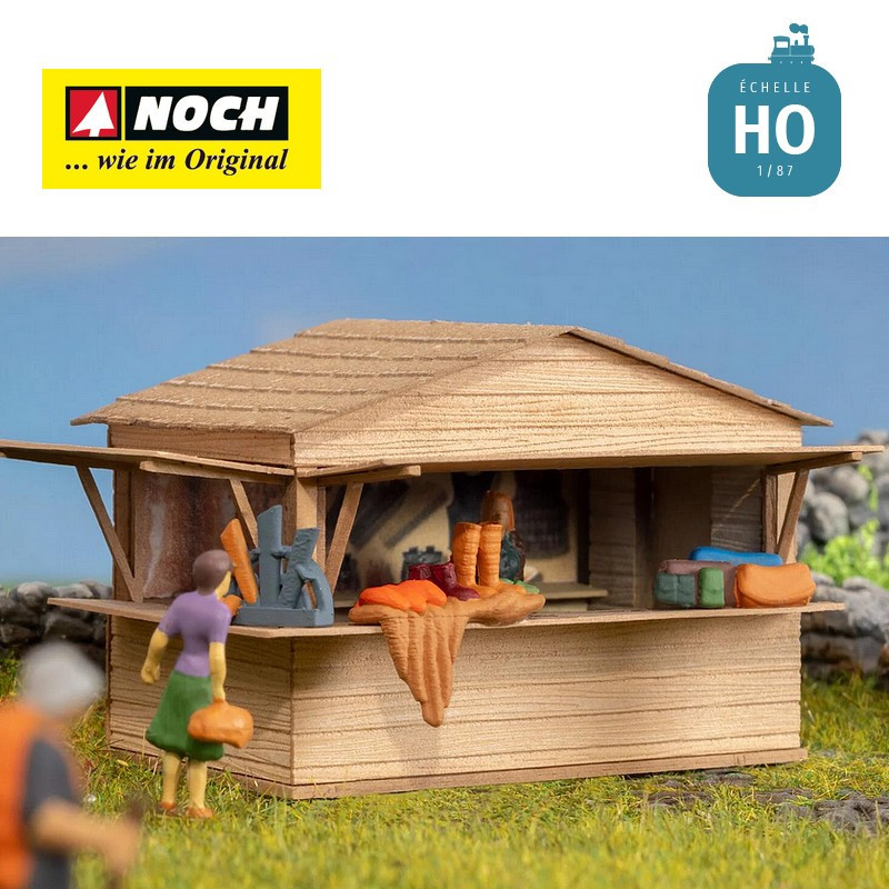 Set thématique « Marché médiéval » HO Noch 65618 - Maketis