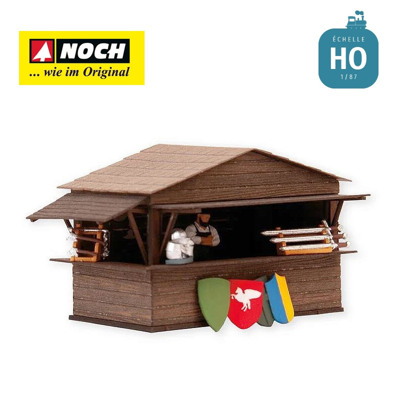 Set thématique « Marché médiéval » HO Noch 65618 - Maketis