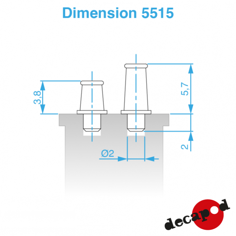 Mitrons parisiens (8 pcs) HO Decapod 5515 - Maketis Mitrons parisiens (8 pcs) HO Decapod 5515 - Maketis