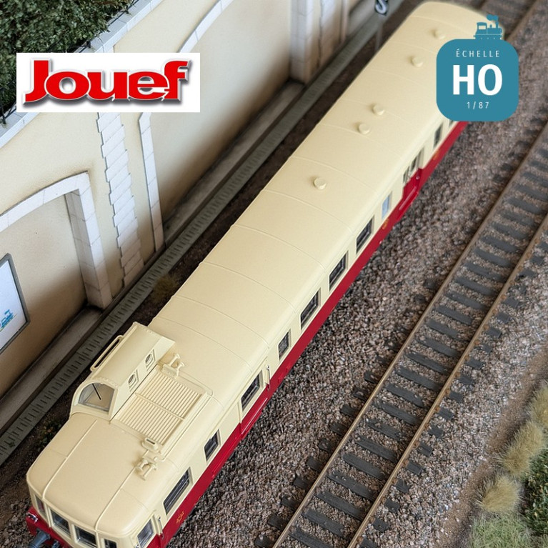Autorail diesel X 3800 "Picasso" rouge/beige SNCF Ep III Analogique HO Jouef HJ2617 - Maketis Autorail diesel X 3800 "Picasso" rouge/beige SNCF Ep III Analogique HO Jouef HJ2617 - Maketis