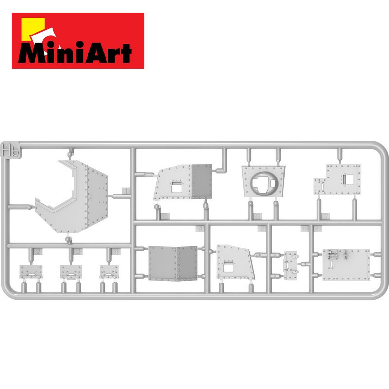 Char américain M3 Stuart Initial Production Interior kit WWII 1/35 MiniArt 35401 - Maketis