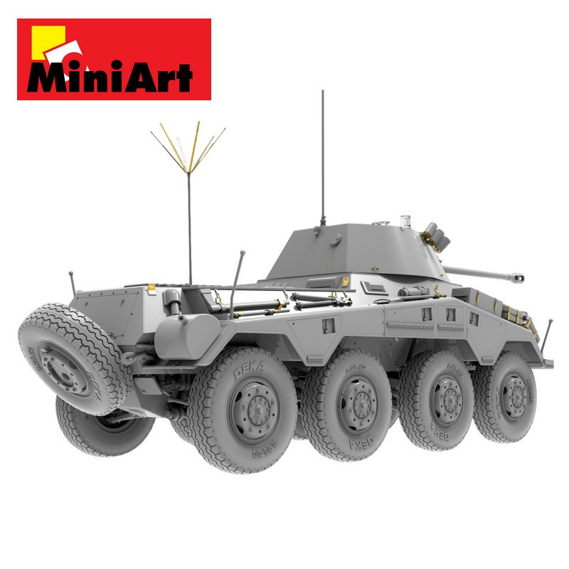 Véhicule blindé antichar allemand SD.KFZ.234/2 PUMA WWII 1/35 MiniArt 35419 - Maketis