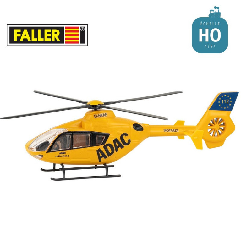 Hélicoptère de secours ADAC HO Faller 131021 - Maketis