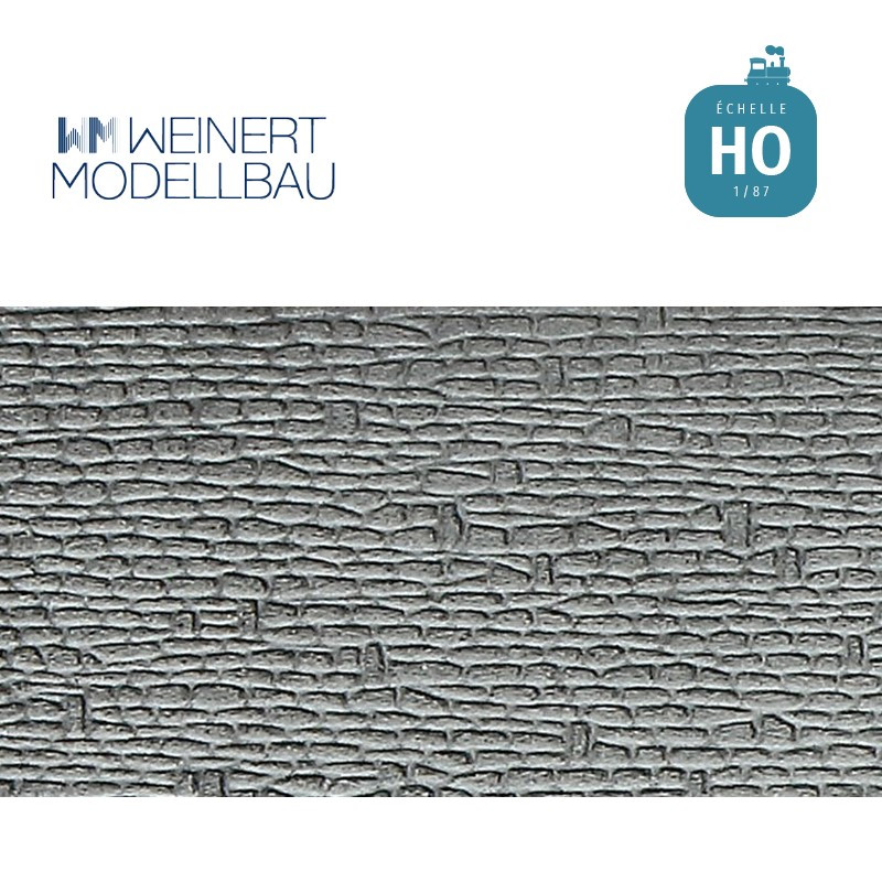 Mur en pierres naturelles gris Weinert HO 34005 - Maketis
