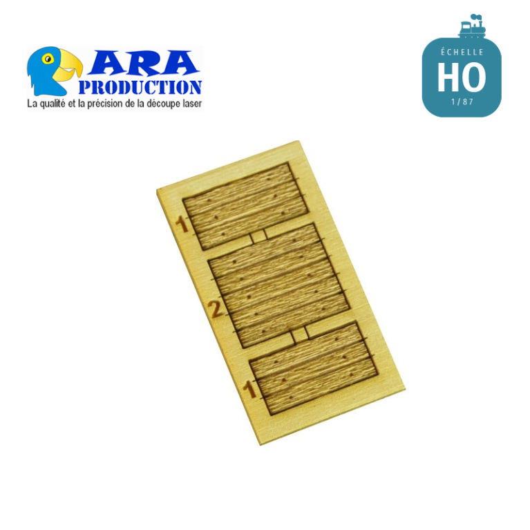 1 Passage planchéié version étroite pour voie unique ARA HO.GAR25001A - Maketis 1 Passage planchéié version étroite pour voie unique ARA HO.GAR25001A - Maketis