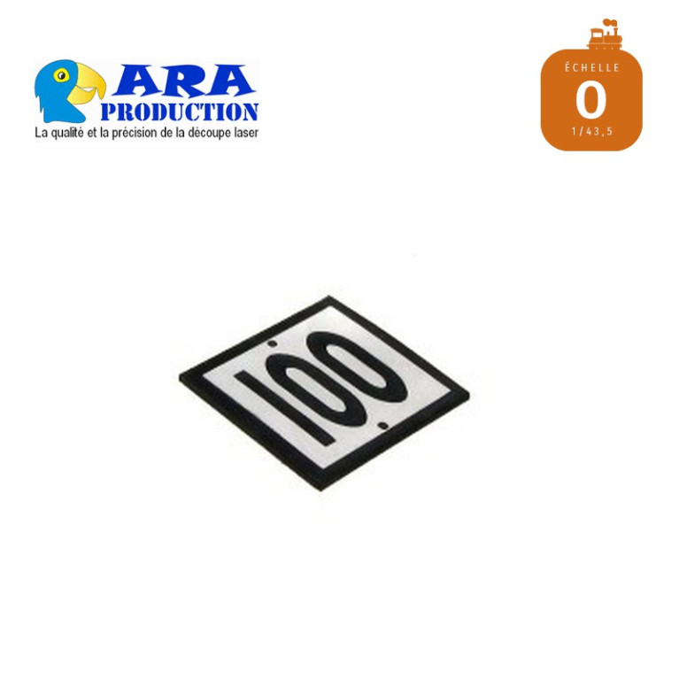 Pancarte 100 pour TIV Pancarte 100 pour TIV