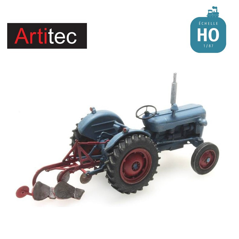 Charrue pour Tracteur Ford HO Artitec 387279- Maketis