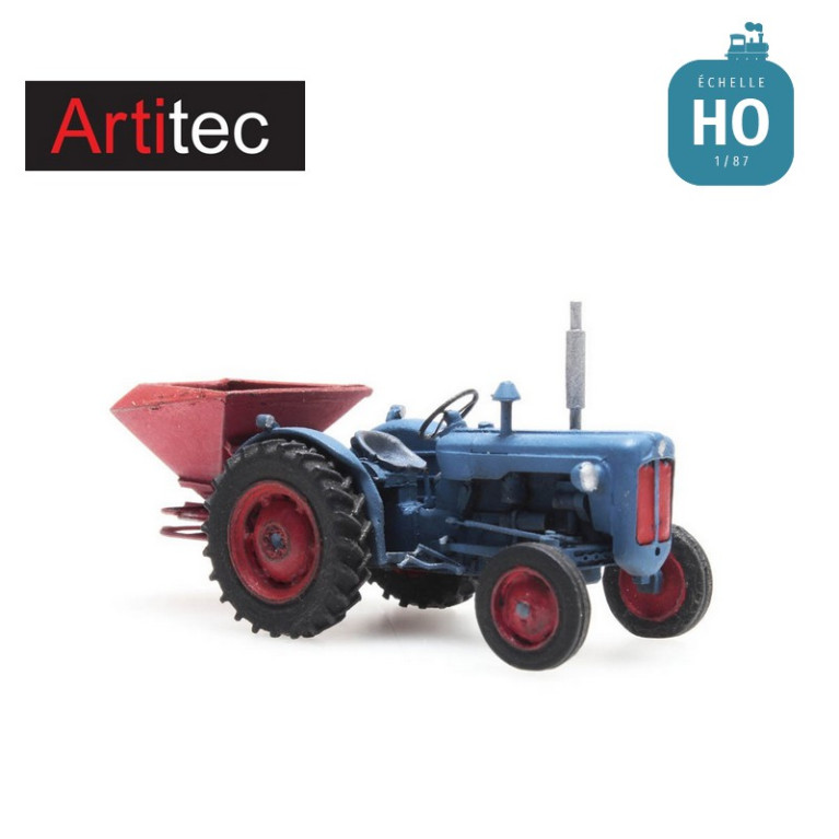 Tracteur Ford avec épandeur HO Artitec REE 387347 Tracteur Ford avec épandeur HO Artitec REE 387347