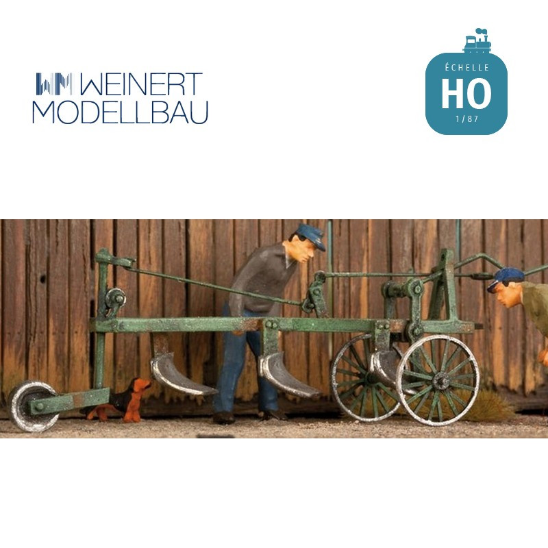 Charrue pour tracteur HO Weinert 4439 - Maketis