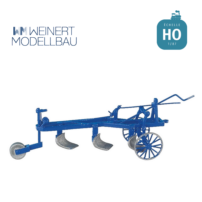 Charrue pour tracteur HO Weinert 4439 - Maketis