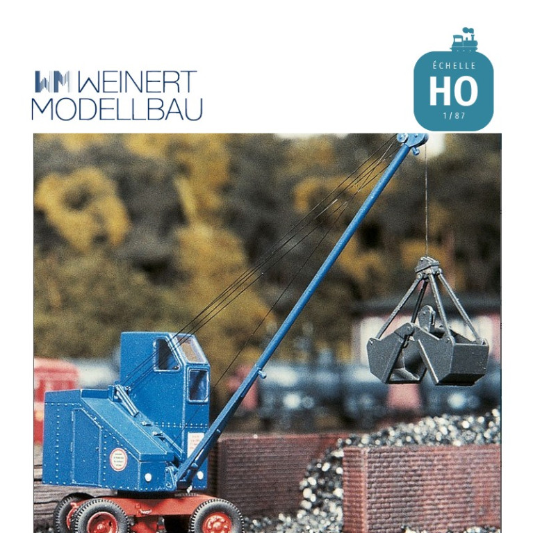 Grue pour le chargement du charbon HO Weinert 4347 - Maketis Grue pour le chargement du charbon HO Weinert 4347 - Maketis