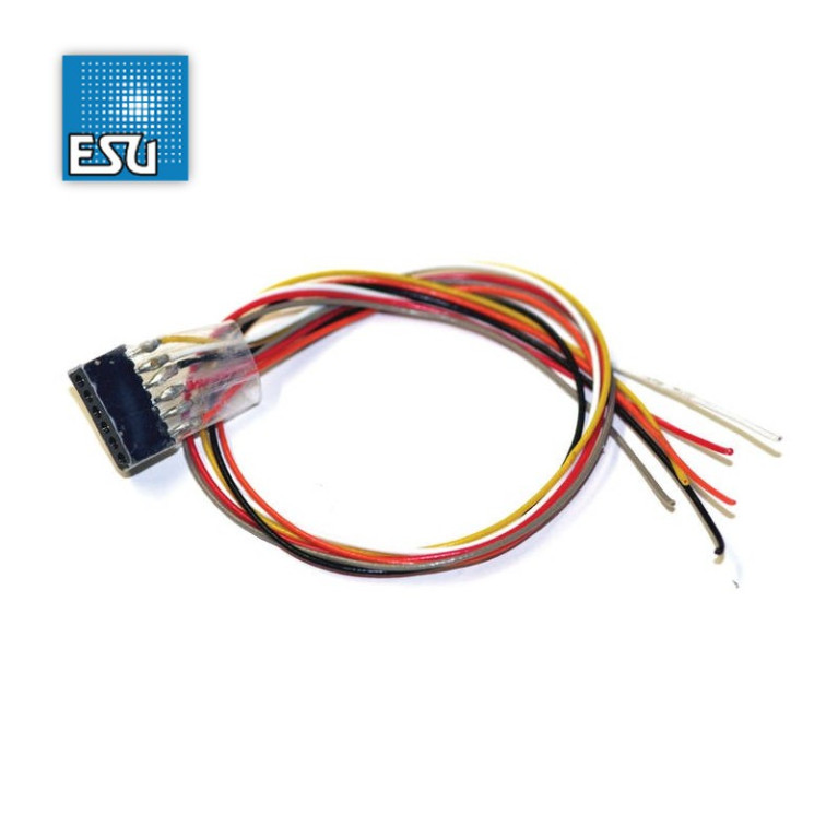 Prise de raccordement 6 broches NEM651 + fils 30 cm ESU 51951