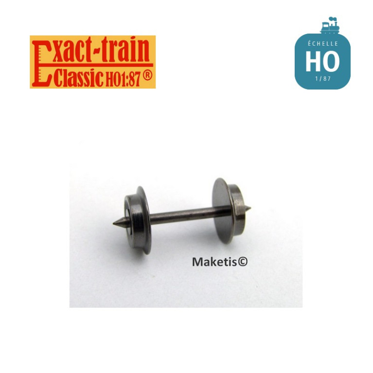 Essieu 3 rails pour wagons trémie type Otmm 52 HO Exact-Train EX60001 - MAKETIS