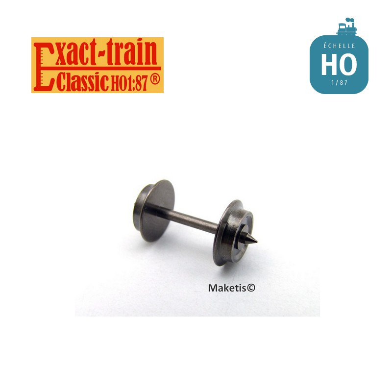 Essieu 3 rails pour wagons trémie type Otmm 52 HO Exact-Train EX60001 - MAKETIS