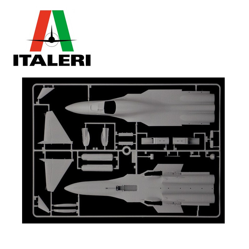 Avion Sukhoi SU-34/SU-32 FN 1/72 Italeri 1379 - Maketis