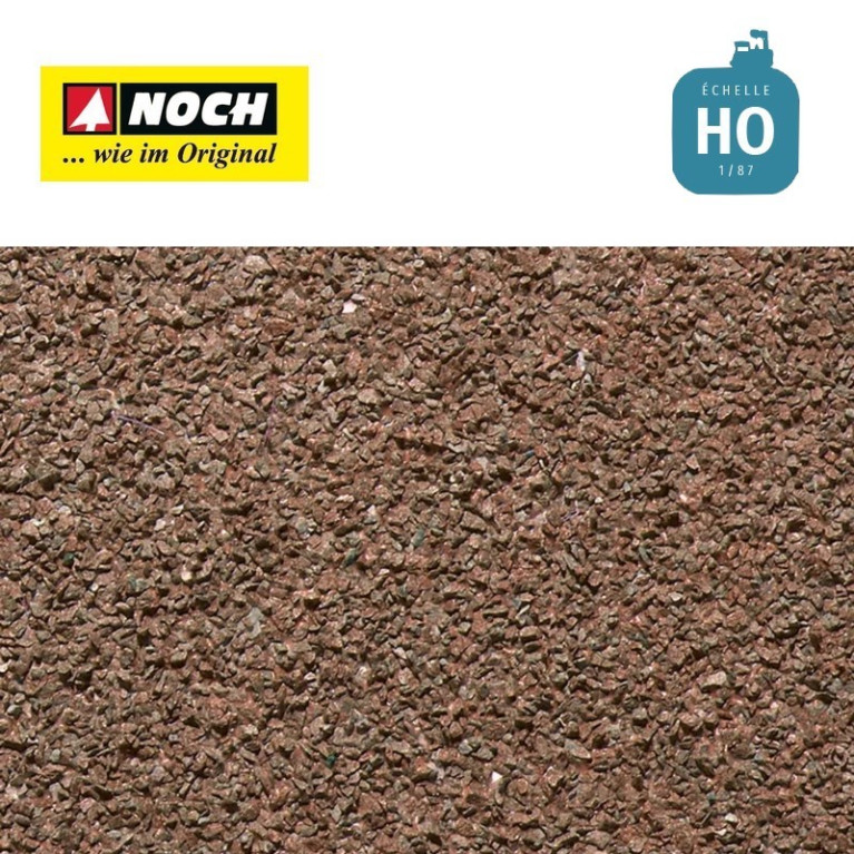 Ballast brun rouge 250g HO Noch 09367 - Maketis Ballast brun rouge 250g HO Noch 09367 - Maketis