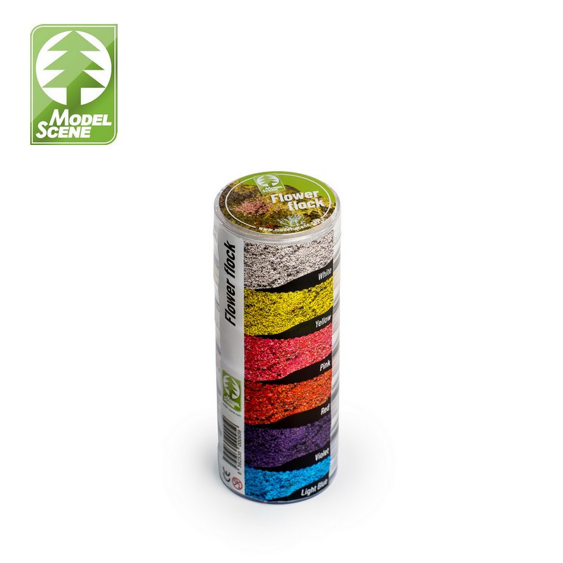 Set de flocons de fleurs (6 couleurs) Model Scene 000-95