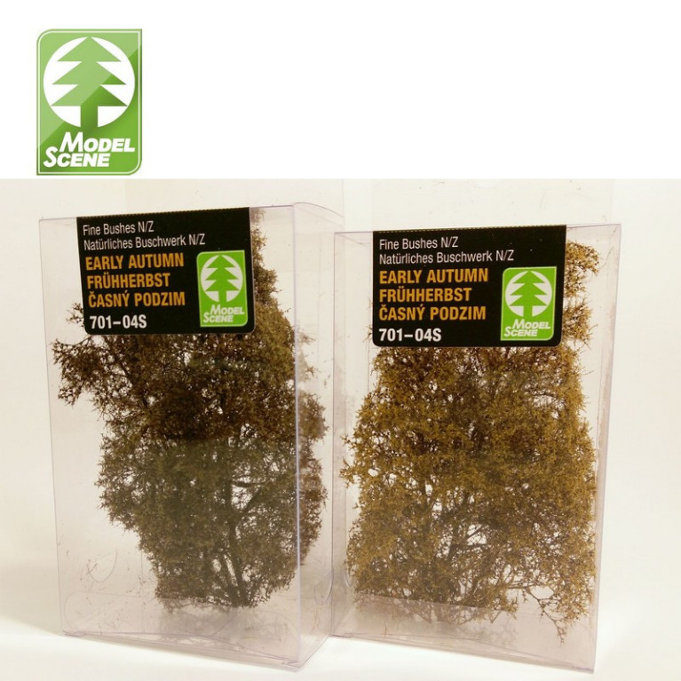 Mini pack Buissons naturels - Début automne Model Scene 701-04S