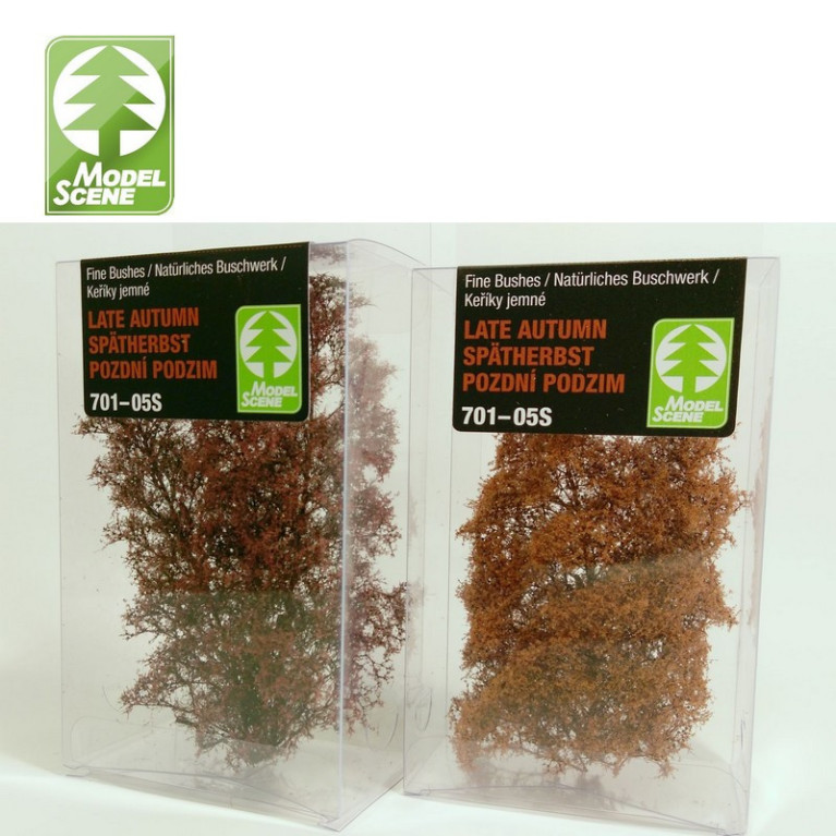 Mini pack Buissons naturels - Fin d'automne Model Scene 701-05S Mini pack Buissons naturels - Fin d'automne Model Scene 701-05S