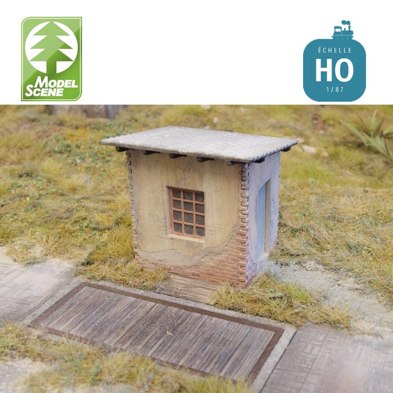 Ancienne station de pesage (kit) HO Model Scene 98504 - Maketis