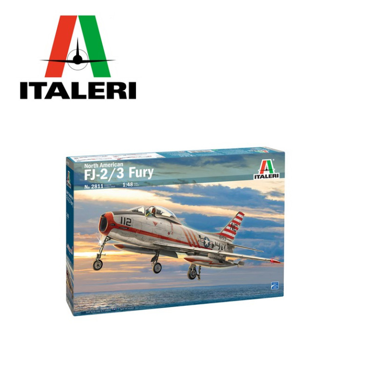 Avion North American FJ-2/3 Fury 1/48 Italeri 2811 - Maketis